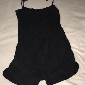 Plain Black Jumpsuit